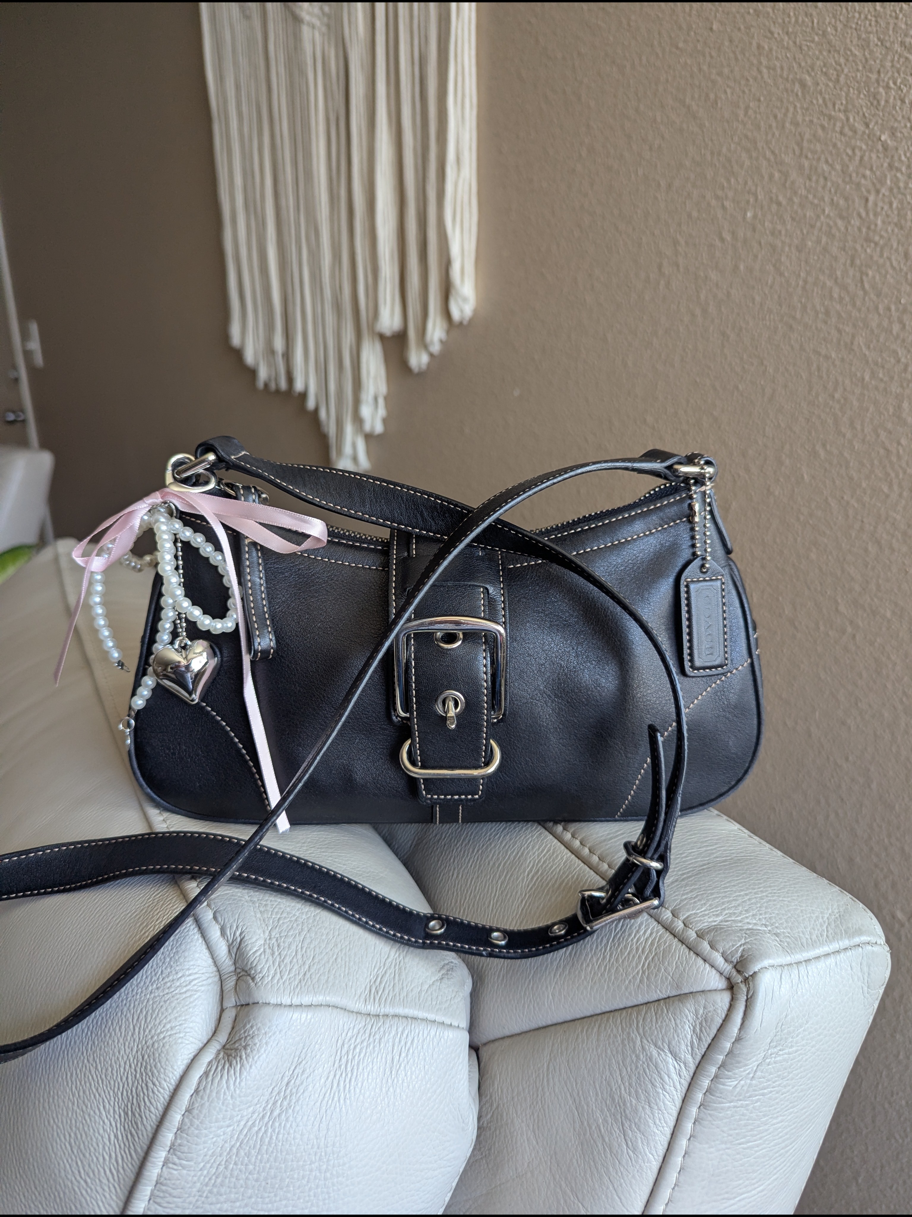 Vintage Y2k-Era Coach Soho Buckle Small Shoulder Bag
